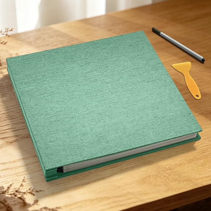 Large Photo Album Self Adhesive Scrapbook Album for 4x6 5x7 8x10 Pictures DIY Photo Book as Scrapbooking Supplies Kits, Birthday Gifts for Women Mom Wedding Baby Family Travel - Image 6