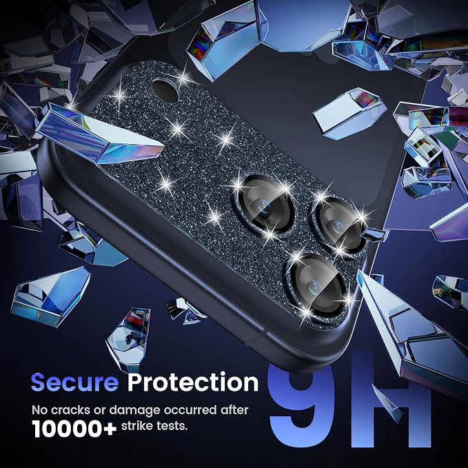 Tensea for iPhone 17 Pro Max Camera Lens Protector Bling | Metal Aluminum Alloy Tempered Glass Cover Camera Screen Protector Accessories, Case Friendly - Image 5