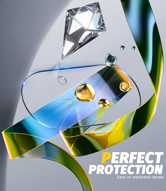 Orzero (3 Pack) Camera Lens Protector Compatible for Google Pixel 9 (6.3 inch) Protector de Cámera Case Friendly Tempered Glass 9H High Definition Microphone Cutout Anti-Scratch - Image 5