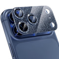 Choiche for iPhone 17 Pro Camera Lens Protector, Glitter-Deep Blue | Bling Metal Camera Cover with 9H Tempered Glass Lens Screen Protector Accessories, Strong Adsorption, Case-Friendly, 6.3-inch by Choiche