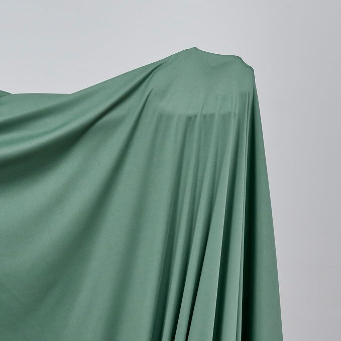 10 ft x 40 ft Sage Green Backdrop Curtains for Parties, Wrinkle Free Sage Green Photography Backdrop Drapes for Wedding Boys Birthday Baby Shower Bridal Shower Party - Image 2