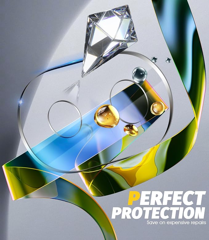 Orzero (3 Pack Camera Lens Protector Compatible for Google Pixel 10a, Protector de Cámera Tempered Glass 9H High Definition Anti-Scratch Bubble-Free Case Friendly - Image 4