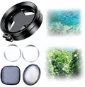 2-in-1 Magnetic CPL & Star Filter Lens, New Magnetic Cellphone Lens 52mm Universal Phone Lens CPL Polarizer Filter, Magnetic Lens Filter for Phones Improve Shooting Effects (Polarized Len 1Pcs) by IKPOPIM