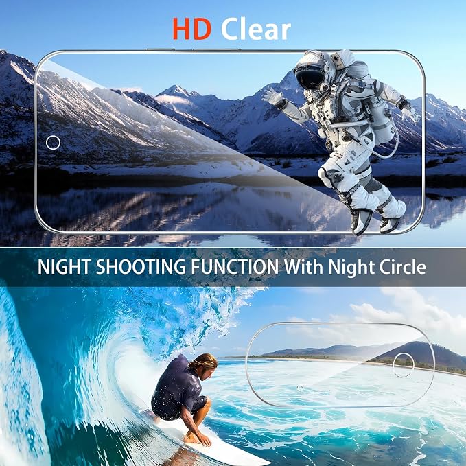 Screen Protector for Google Pixel 11 Pro with Camera Lens Protector | (3+2 Pack) 9H Tempered Glass,Fingerprint Unlock,Anti-Scratch,Bubble Free,Case Friendly - Clear - Image 7