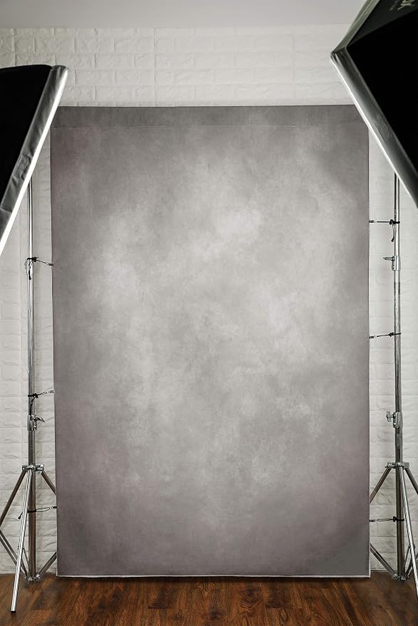 Kate 5x7ft Vintage Backdrops Abstract Grey Portrait Photo Backdrop for Photography Studio - Image 3