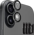 Orzero (3 Sets) Camera Lens Protector Compatible for iPhone 17 6.3”/16 6.1”/16 Plus 6.7“, Protector de Cámera One-Step Installation Tray Individual Metal Ring Glass Cover Case Friendly - Grey by JumpIntoOrzeroLet%E2%80%99sExploreLikeNeverBefore