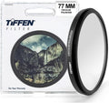 Tiffen 77mm CPL Circular Polarizing Filter Reduce Glare & Reflections | Reveals Details Hidden by Glare, Improves Image Contrast, Increases Color Saturation, Deepens Blue skies, Enhances Clouds by Tiffen