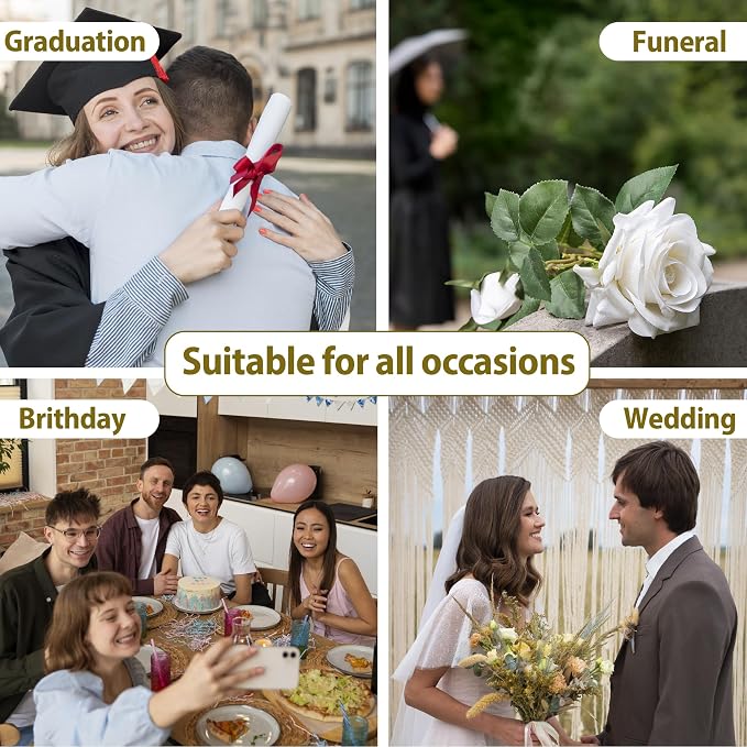 Share A Memory Card for Celebration Of Life - 50 Pcs Memorial Cards, Memory Box for Graduation Wedding, Funeral Keepsake for Celebration Of Life Decorations -A06 - Image 4