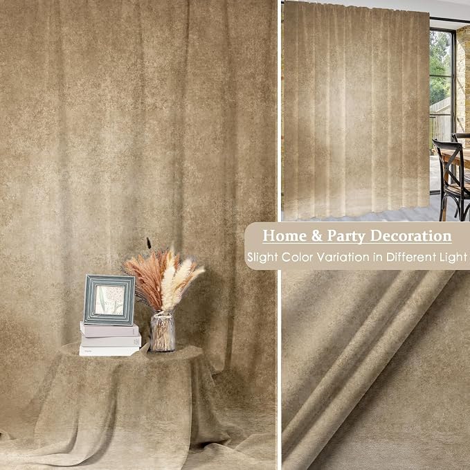 8x10ft Beige Photo Backdrop,Classic Abstract Texture Photography Background,Backdrop for Studio Photoshoot,Live Stream,Baby Shower,Pregnant Women & Product Shooting - Image 7