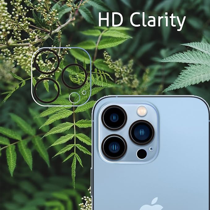 Ailun Privacy Screen Protector+Camera Lens Protector for iPhone 13 Pro Max | 2+2 Pack, 6.7 Inch, Anti Spy Tempered Glass, HD, Case Friendly - Image 3