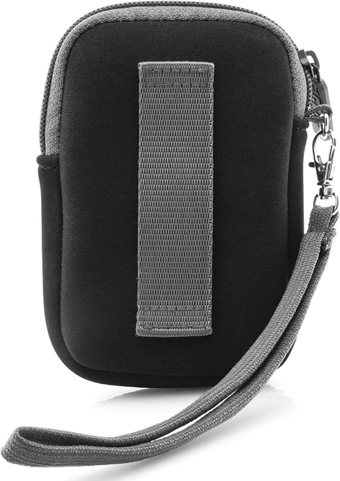 USA Gear Small Camera Pouch with Wrist Strap, Belt Loop - Small Digital Camera Case Fits Canon Powershot, Sony Cybershot, Nikon Coolpix, Kodak PIXPRO, G7 Mark iii - Fits 4.5 Inch Models - Image 5