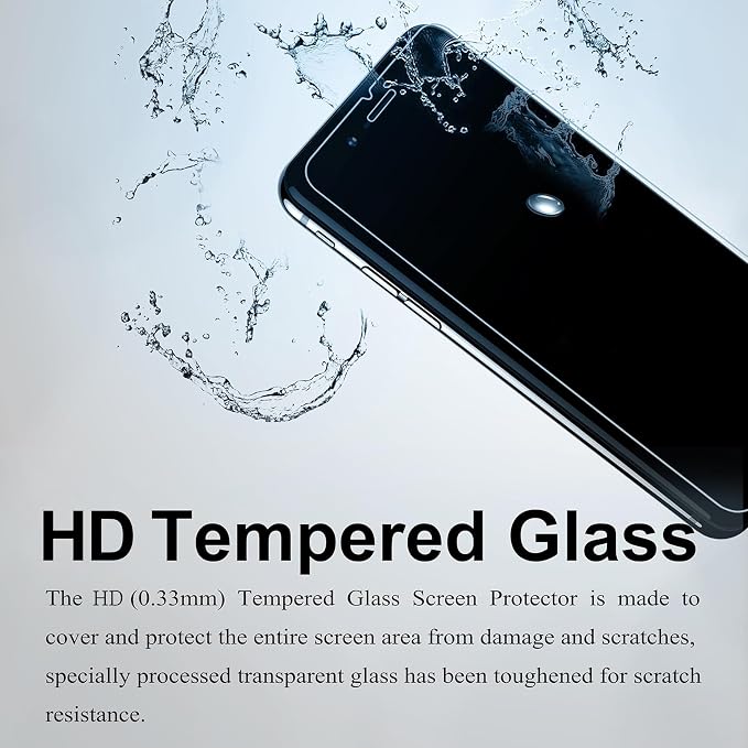 Ailun 3 Pack Screen Protector for Apple iPhone 8,7,6s,6, 4.7 Inch | 2.5D Edge, Tempered Glass, Case Friendly - Image 4