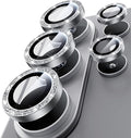 Hoerrye for Samsung Galaxy S26 Ultra Camera Lens Protector - [Top 9H+ Tempered Glass - 12FT Military Grade] Case Friendly Invisible Fit Camera Screen Protector Cover Accessories,Bling Silver | Top 9H+ Tempered Glass, 12FT Military Grade, Case Friendly,... by Hoerrye