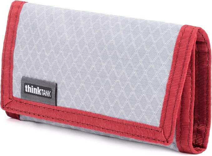 Think Tank Memory Card and Battery Wallet, Holds 2 CF or 4 SD Memory Cards (Chili Pepper Red) - Image 2