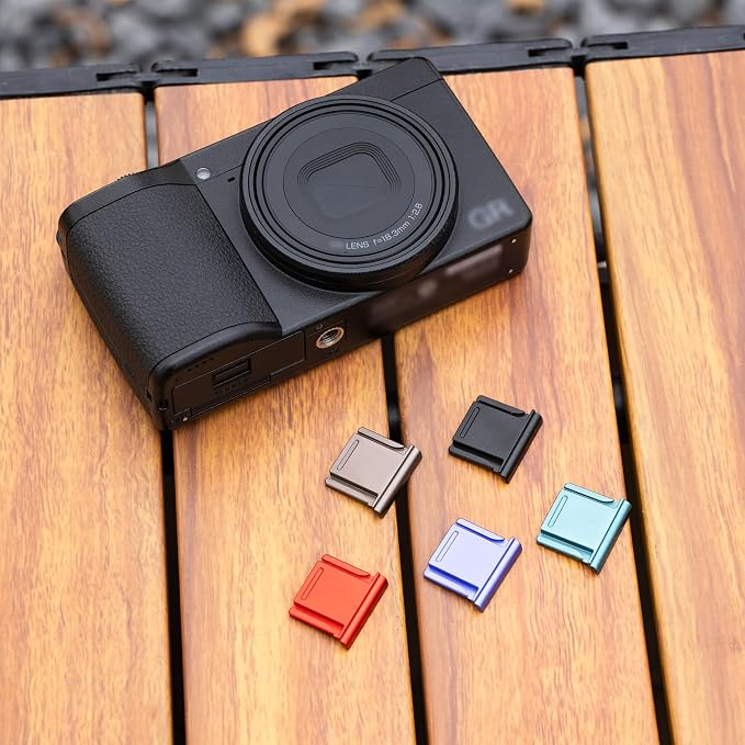JJC Gray Camera Shoe Cover for Ricoh GR IV GRIV GR4 GR IV HDF GR IV Monochrome, Replaces GK-2 Shoe Cover, Flash Hot Shoe Cover Cap for GR IV GRIV GR4 - Image 6