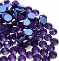 Jollin Hotfix Rhinestones Flatback Crystal Gems 2.4mm SS8, Tanzanite | 2880pcs Hot Fix Crystals Glass Rhinestones for Bedazzling, Crafting, Clothes, Shoes & Accessories DIY Decoration by Jollin