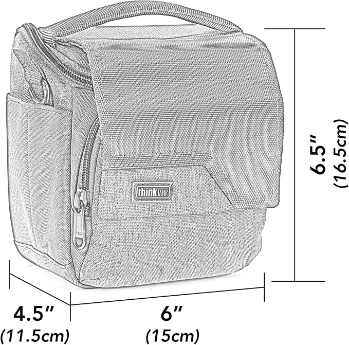 Think Tank Mirrorless Mover 10 Camera Bag (Coast Green) Medium - Image 2