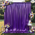 10x10FT Purple Sequin Backdrop Curtain for Party - 2 Panels 5x10FT Wrinkle-Free Shimmer Drapes for Birthday, Wedding, Christmas, Decorations & Photography by Unknown