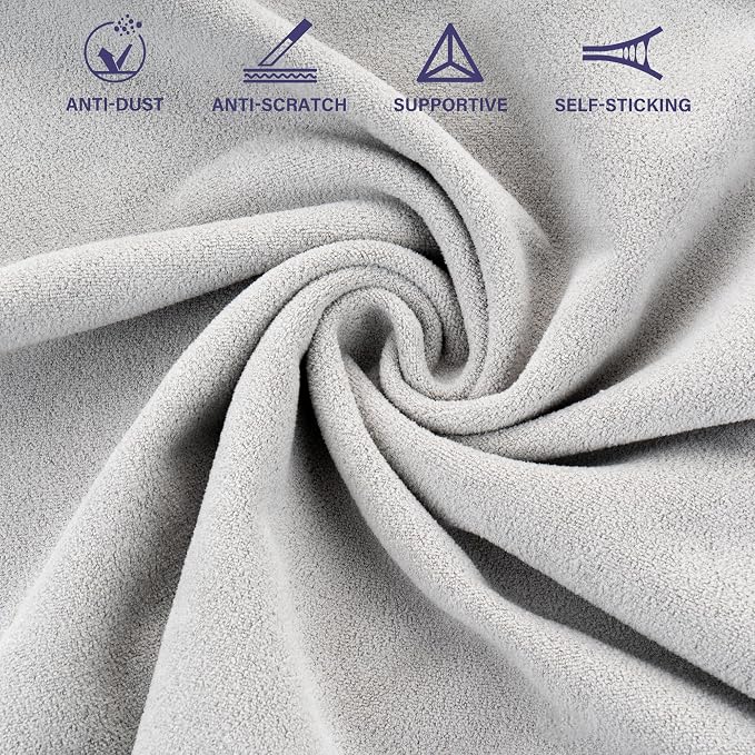 Walking Way Protective Wrap, Self-Adhesive Magic Cloth Camera Wrap, Storage Cloth, Anti-Scratch, Dustproof, Washable Lens Pouch for DSLR, Smartphones, Laptops, Cosmetic - Image 3