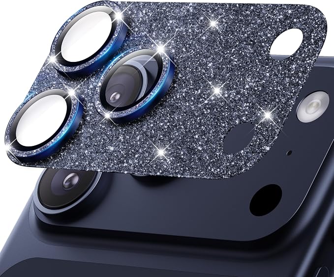 for iPhone 17 Pro Camera Lens Protector - 12FT Shatterproof | Military Grade Protection, Strong Adsorption, 9H+ Tempered Glass Camera Screen, Full Protective Cover, Case Friendly by Hoerrye