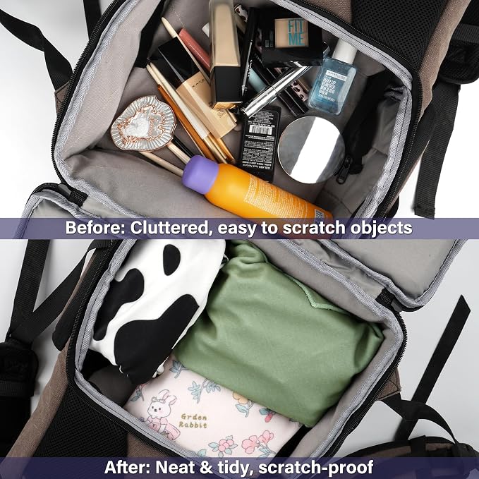 Walking Way Protective Wrap, Self-Adhesive Magic Cloth Camera Wrap, Storage Cloth, Anti-Scratch, Dustproof, Washable Lens Pouch for DSLR, Smartphones, Laptops, Cosmetic (Dark Grey, 17.71 inch) - Image 5
