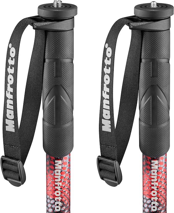 Manfrotto Element MII Video Kit Aluminium Fluid Monopod with Video Head, Slim and Lightweight, Loads up to 4kg, Foldable Fluid Base, 4 Sections, Twist Locks, for mirrorless and DSLR Cameras - Image 9