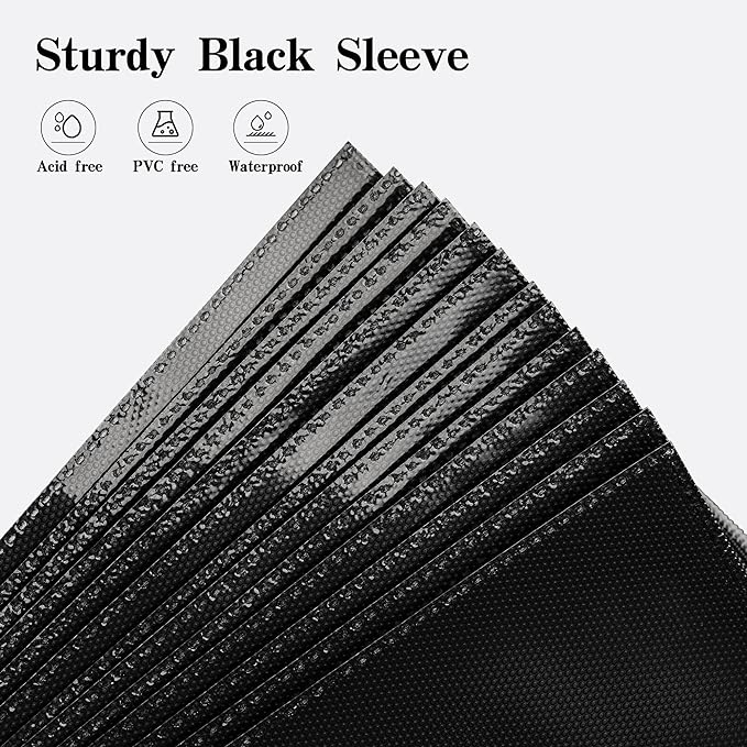 Mublalbum 2 Pack Small Photo Album 5x7, 52 Pockets, Linen Cover,Gray | Linen Cover with Display Window, 52 Vertical Pockets, Portable Mini Picture Book for Artwork Postcards, Picture Storage - Image 4