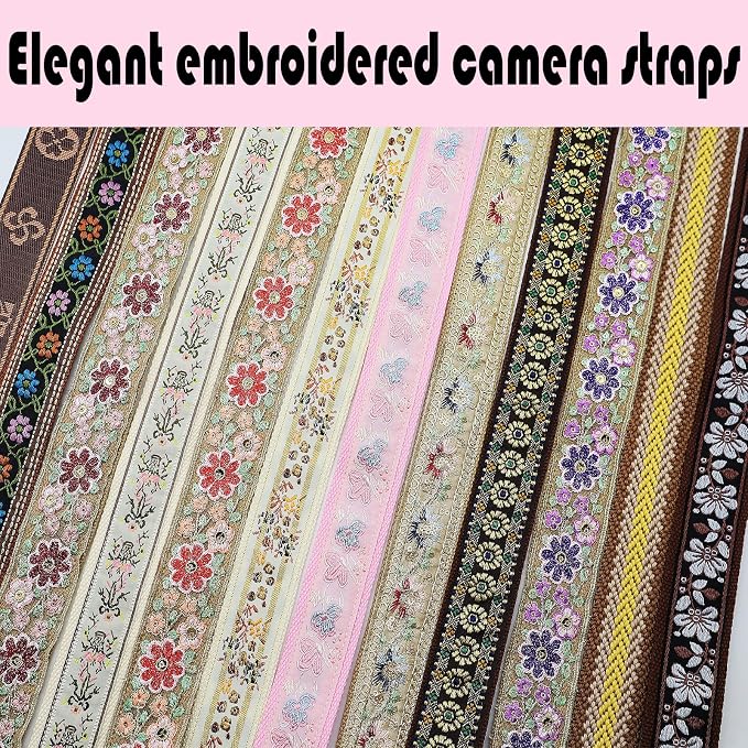 Camera Straps for Photographers, 1.5" Leather Camera Neck Strap, Quick Release Shoulder Camera Strap for All Cameras - Image 6