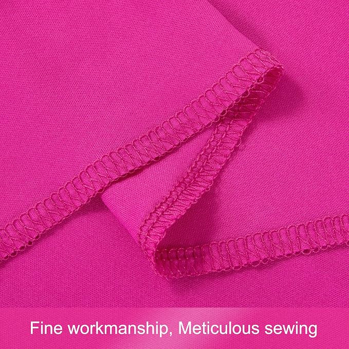 8 Panels Hot Pink Backdrop Curtains for Wedding Party Wrinkle Free Backdrops Curtain Drapes Fabric Decorations Fuchsia Photo Back Drop for Baby Shower Photography Stage Reception 40ft(W) x 12ft(H) - Image 8